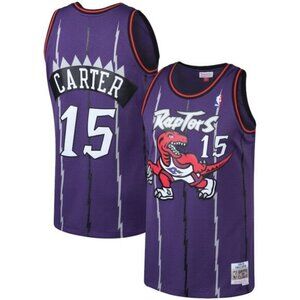 Mens Youths Kids Vince Carter Purple Stitched Jersey